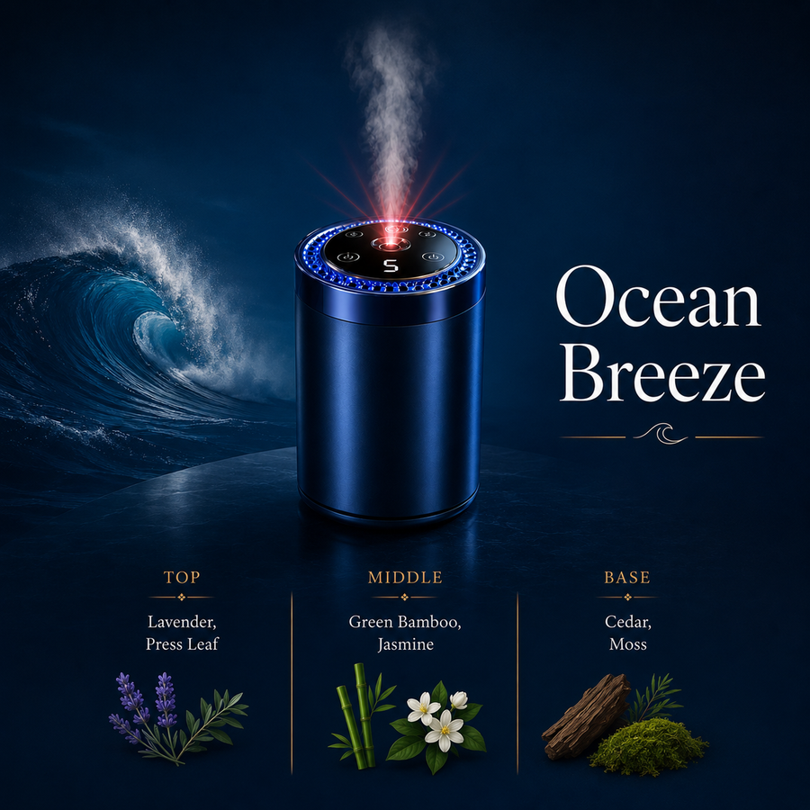 Serenity Car Scent Therapy with AI
