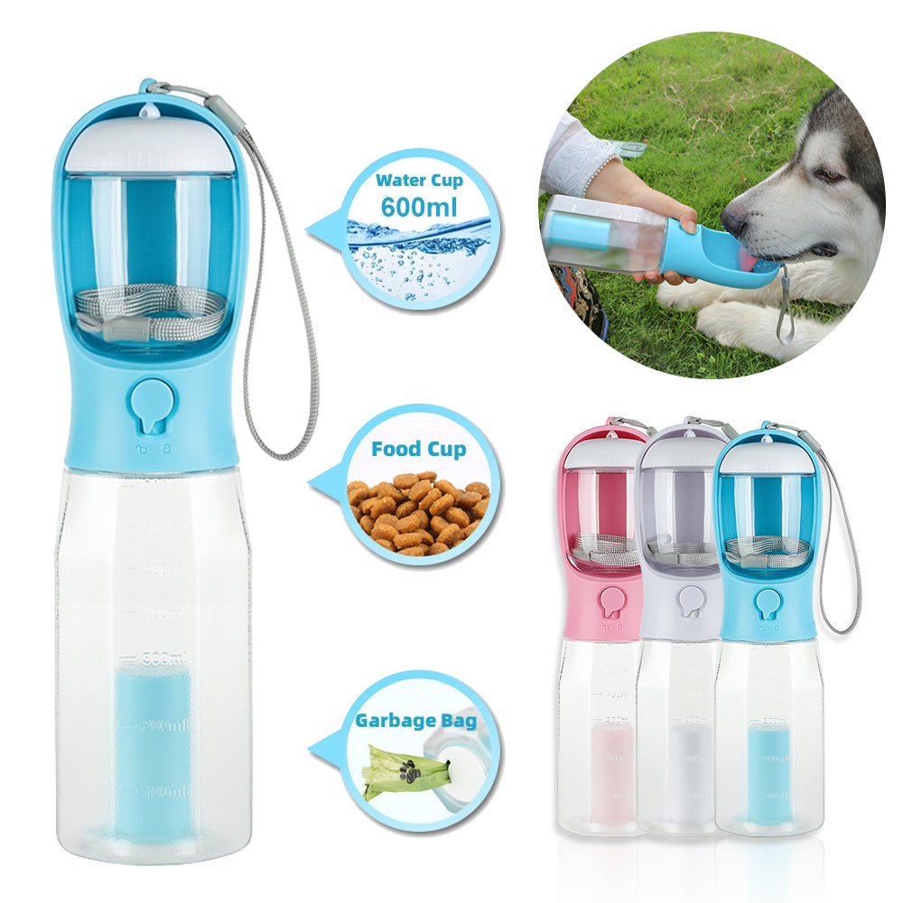 3-in-1 Pet Travel Bottle
