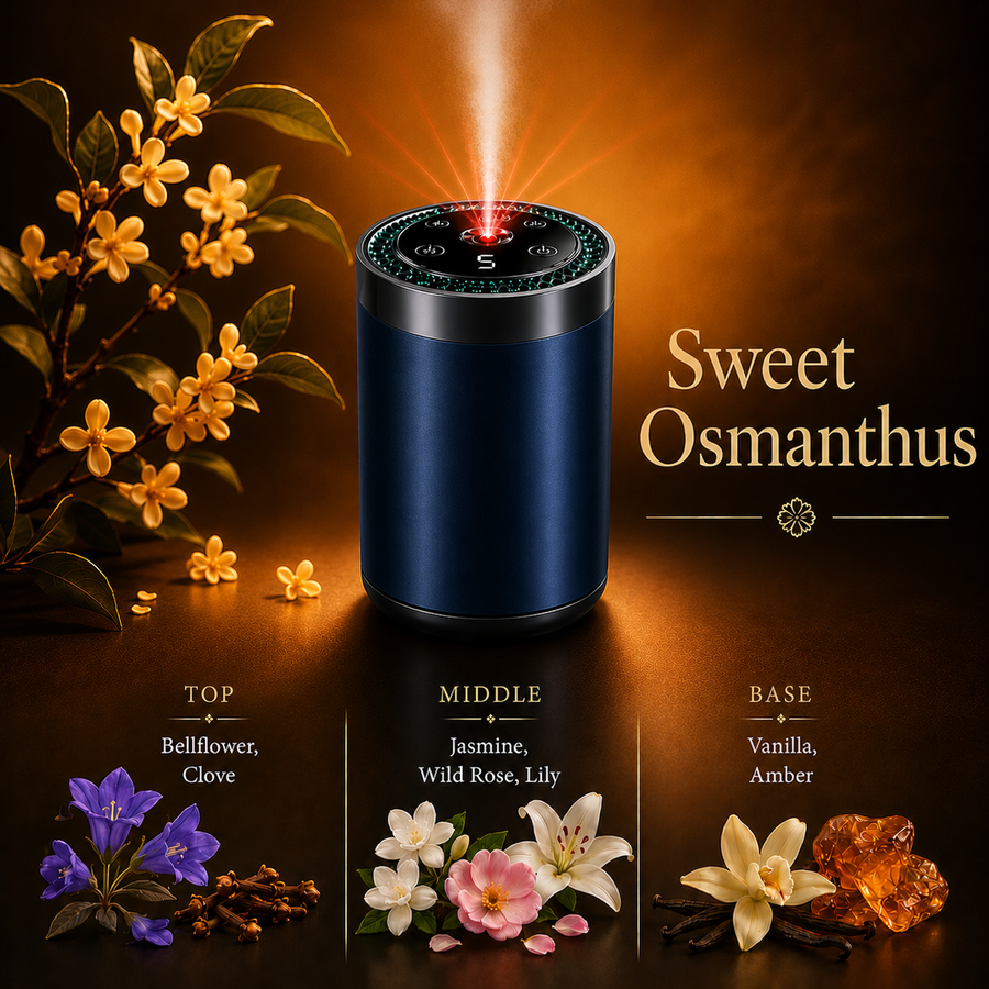 Serenity Car Scent Therapy with AI