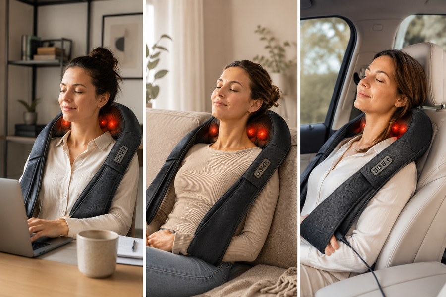 Home, Office, or in the Car.