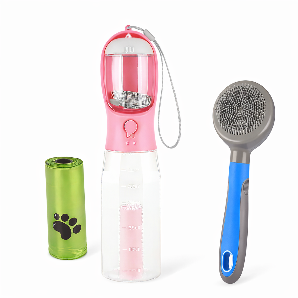 3-in-1 Pet Travel Bottle