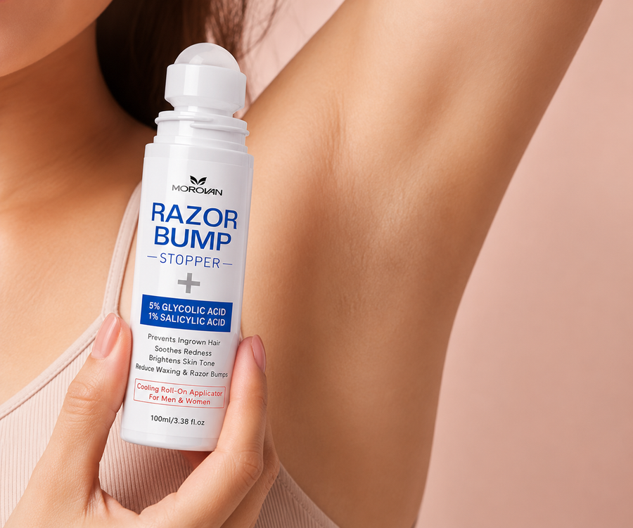 Calms Razor Bumps On Contact.