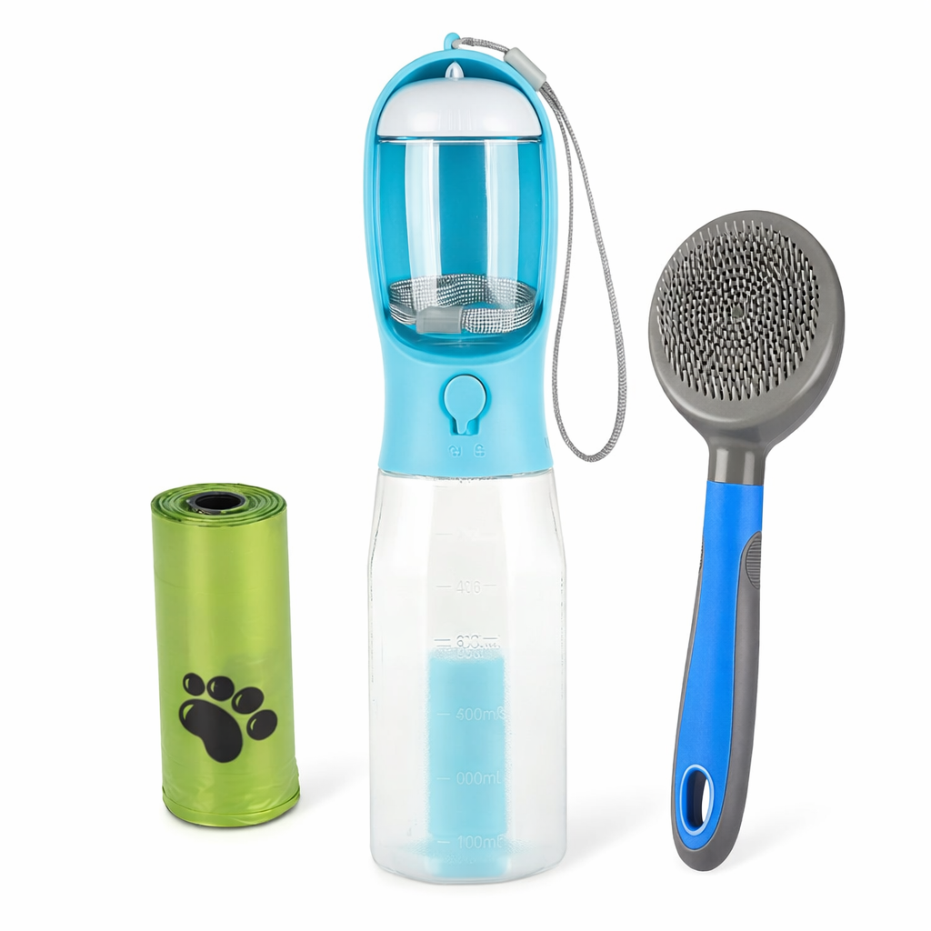 3-in-1 Pet Travel Bottle